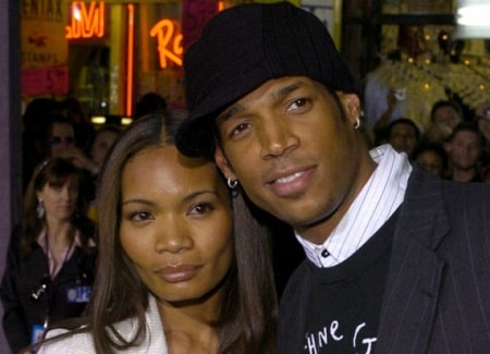 A picture of Amai's parents; Marlon Wayans and Angelica Zachary.